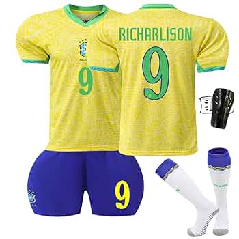 Amazon.co.jp: リシャルリソン サッカー ユニフォーム No.9